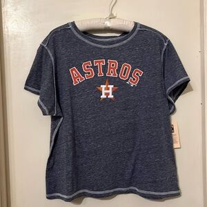 NWT Houston Astros MLB womens t-shirt .
